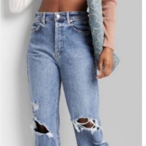 Women’s Wild Fable Super High Rise Straight Jeans